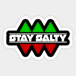 Stay Salty, Blank Dice Sticker